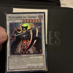 carte YU-GI-OH CT09-FR007 Highlander Des Tenebres - Image 3