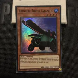 Carte Yu Gi Oh Artillerie Tortue Catapulte Mp21 Fr099 Super Rare - Image 2