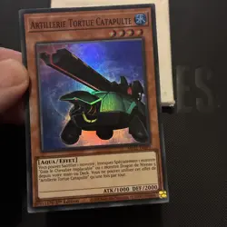 Carte Yu Gi Oh Artillerie Tortue Catapulte Mp21 Fr099 Super Rare - Image 3
