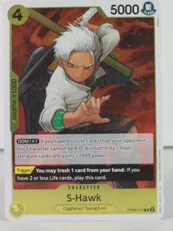 S-Hawk - Rare - Two Legends OP08 114 - One Piece -A - Image 1