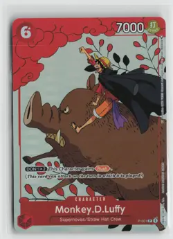 Monkey.D.Luffy (Gift Collection 2023) P-001 One Piece Promotion Cards - Image 1