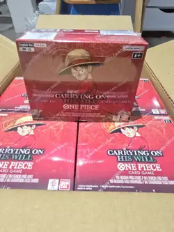LOT OF 11X One Piece OP-13 TCG Carrying On His Will Booster Box English SEALED - Image 1
