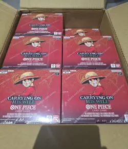 LOT OF 11X One Piece OP-13 TCG Carrying On His Will Booster Box English SEALED - Image 2