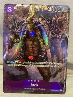 One Piece TCG Bandai Games Fest 23-24 Jack ST04-008 English - NM - Image 1