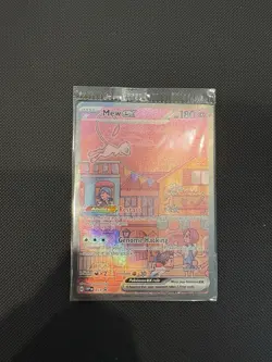 Sealed Mew EX SVP 053 Pokemon TCG Scarlet & Violet 151 UPC Promo Card - Image 1