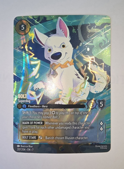 Disney Lorcana - Archazia's Island - Bolt Superdog (Enchanted) 207/204 - NM/M - Image 1