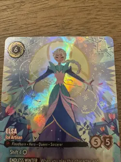 Disney Lorcana Winterspell Elsa Ice Artisan Enchanted 233/204 - Image 3