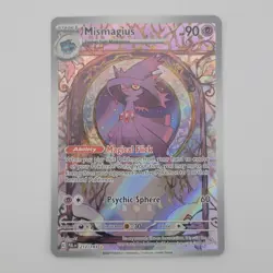 Mismagius 212/193 Paldea Evolved Illustration Rare Pokemon Card Near Mint - Image 2