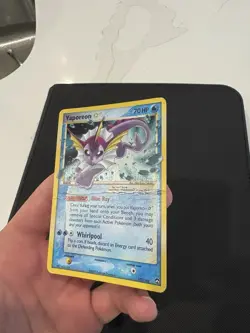 Vaporeon 102/108 - Gold Star EX Power Keepers Pokemon Card - Image 3
