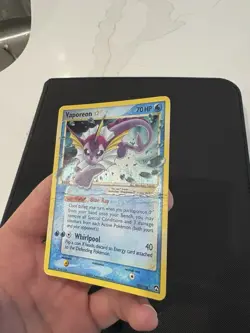 Vaporeon 102/108 - Gold Star EX Power Keepers Pokemon Card - Image 4