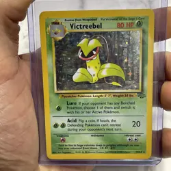Pokemon Jungle VICTREEBEL Holo 14/64 Lightly Played LP Rare Card Vintage Pokemon - Image 1