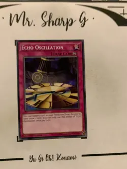 ECHO OSCILLATION - 1st EDITION SECE-EN079 ENGLISH Yu-Gi-Oh! CARD COMMON KONAMI - Image 2