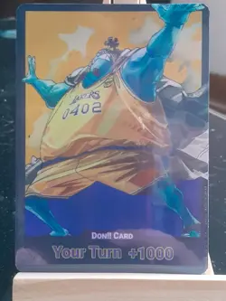 Jinbei Custom Don Card Lakers Eng One Piece Card Games OPTCG Holo - Image 1