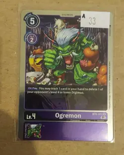 2021 Digimon Card Game - Double Diamond Ogremon #BT6-072 - Image 1
