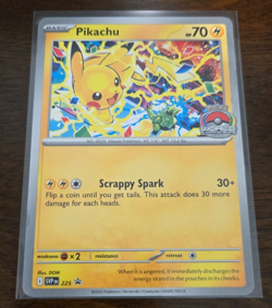 Pokemon Pikachu world Championship 2025 Promo Card SVP 225 - Image 1