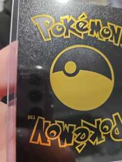 Ice Rider Calyrex Vmax Rainbow BlackFoil Fan Art Textured Collector Pokemon Card - Image 3