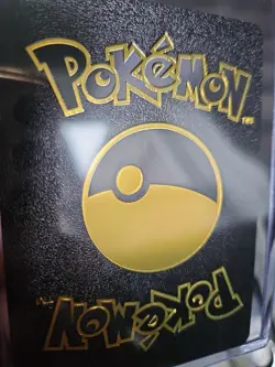 Flapple VMAX Rainbow Black Foil Fan Art Vinyl Collector Pokemon Card 164/163 - Image 3