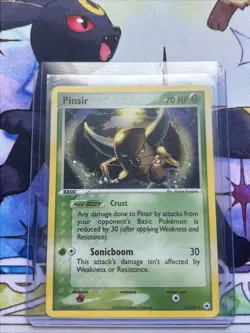 Pokemon TCG Pinsir EX Hidden Legends Holo Card 13/101 Rare English NM - Image 1