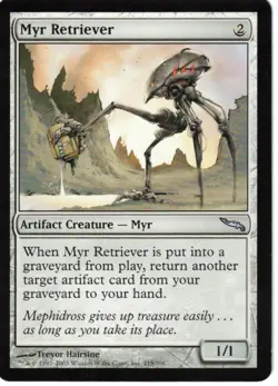 Myr Retriever Mirrodin MTG Magic The Gathering Cards LP - Image 1