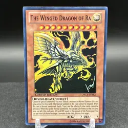 The Winged Dragon of Ra ORCS-ENSE2 Limited Edition Super Rare Yugioh Card - Image 1