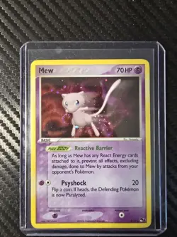 Pokemon TCG: Mew #4/17 Pop Series 4 Holo Rare Card, LP - Image 1