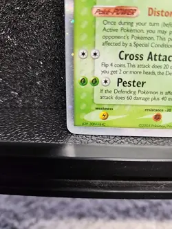 Pokemon TCG Crobat EX Deoxys Holo Card 96/107 Near Mint - Image 5