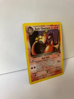 Dark Charizard 4/82 Team Rocket Holo Rare Pokemon Card WOTC 2000 LP - Image 5