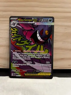 Pokemon Mega Gengar EX 350HP Stage 2 Psychic Card 269/217 English - Image 1