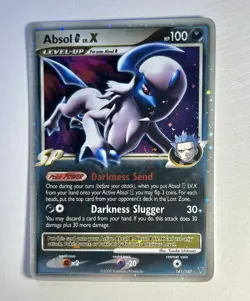 Absol G Lv.X 141/147 Supreme Victors Holo Rare LP/MP Level Up Pokemon Card - Image 3