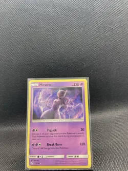 Holo Mewtwo 12/18 Detective Pikachu Pokemon TCG Pokemon 2019 Card - Image 1