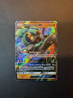 Pokemon Marshadow GX SM59 Black Star Promo Holo TCG Card - Image 1