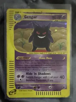 Pokemon Gengar 013/165 Expedition Base Set Holo Rare Stage 2 90 HP 2002 Card - Image 2