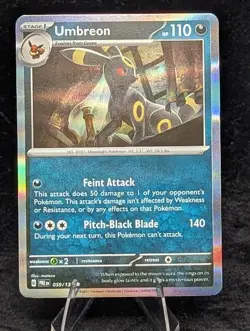 Umbreon – 059/131 – Prismatic Evolution - Holo Near Mint Pokemon Card TCG - Image 1