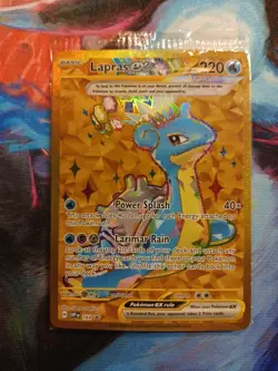 Lapras ex 164 Sv: Scarlet & Violet Promo Cards Holo SEALED - Image 1