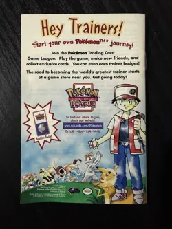 1999 Pokemon Trading Card Game Advanced Rulebook Version 1-WOTC Nintendo Vintage - Image 2