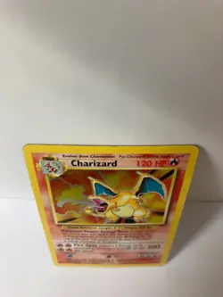 Charizard 4/102 Base Set Holo Rare Pokemon Card WOTC 1999 MP - Image 4