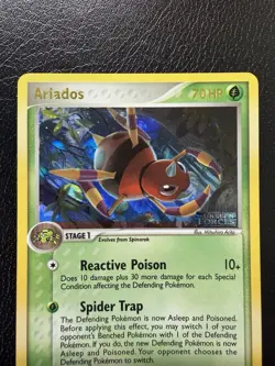 Pokemon Card TCG- Ariados Unseen Forces 2/115 Reverse Holo Stamped LP+ - Image 2