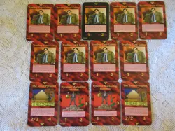 PROMO / SPECIAL 13 Card Lot LIMITED ILLUMINATI INWO Game New World Order EXC. - Image 1