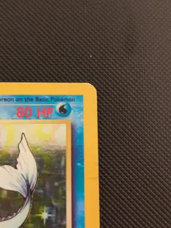 Pokemon Jungle Holo Rare Vaporeon Card 12/64 MP/HP Vintage - Image 3