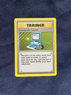 Pokemon TCG Base Set Rare Trainer Card Bundle 7 X WOTC Cards - Image 3