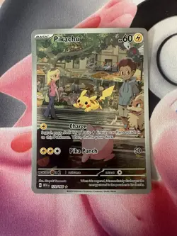Pikachu 173/165 SV: MEW EN-151 Illustration Rare Pokemon Card (1) - Image 2