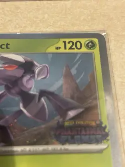 Pokemon Genesect 008/094 Best Buy Phantasmal Flames Stamped Promo Card-Sealed - Image 3