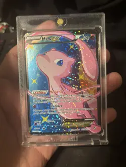 Pokemon Mew EX Full Art Ultra Rare Holo RC24/RC25 Legendary Treasures Card - Image 1