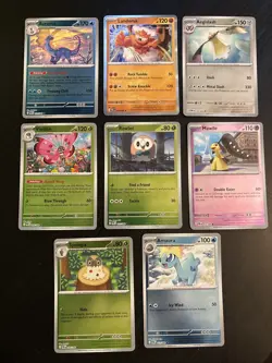 Pokemon Perfect Order 8 Card Holographic Lot TCG Nm Mint - Image 1
