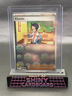 🧠 Cheren 081/086 Reverse Holo WHT Pokemon Trainer Card 🧠 - Image 1