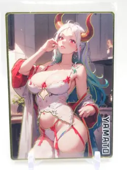 Goddess Story - Gold Metal Anime Waifu Card - Yamato - Image 1