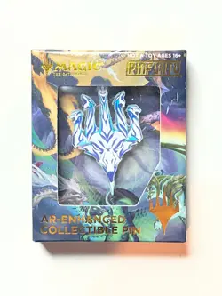 Magic the Gathering Tarkir Dragonstorm Pinfinity AR Collectible Pin - Image 1