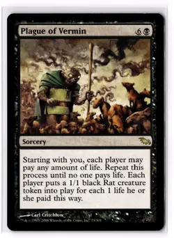 Plague of Vermin 73 Shadowmoor Normal MP - Image 1