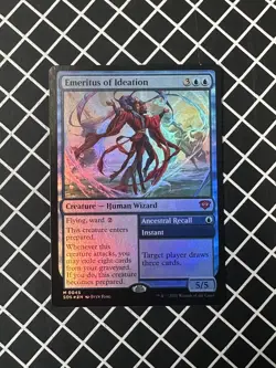 Emeritus of Ideation 45 M FOIL Secrets of Strixhaven NM MTG - Image 1