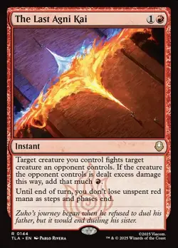 The Last Agni Kai Avatar: The Last Airbender NM MTG Non-Foil - Image 1